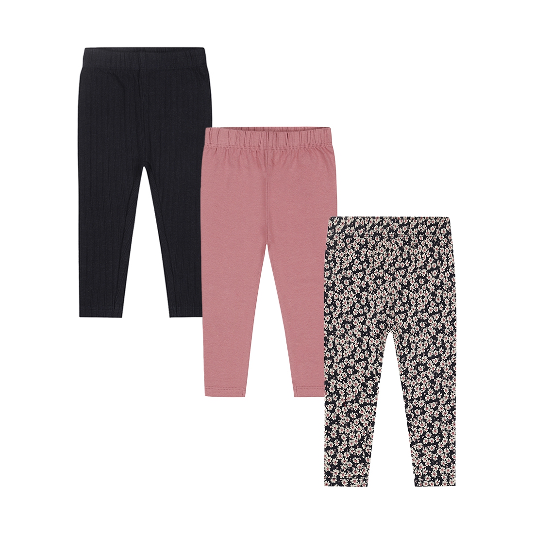 Dirkje-Meisjes legging-3 pack-Navy