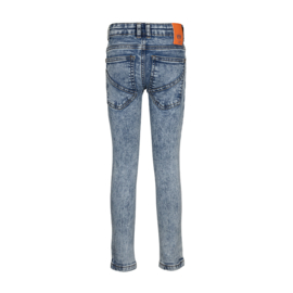 Dutch Dream Denim-Meisjes jeans broek- Chora-Midden blauw
