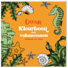 Interstat-Kleurboek voor volwassenen-Ocean-oranje