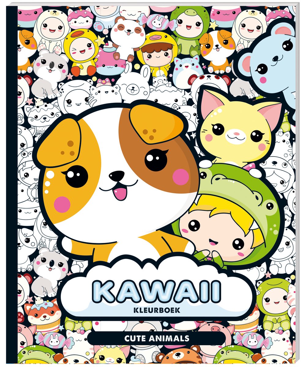 Interstat-Kawaii kleurboek-Cute animals