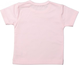 Dirkje-Girls Basic T Shirt k.m.- Light Pink