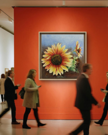 De Zonnebloemen (3d)