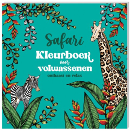 Interstat-Kleurboek voor volwassenen-Safari-Aqua