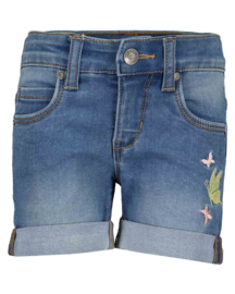 Blue Seven-Meisjes jeansbroek shorts-Jeans blauw