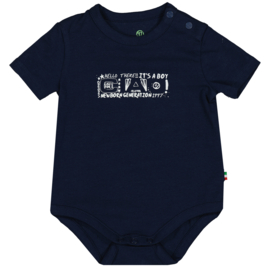 Vingino -Jongens romper Puck Baby-Donker blauw