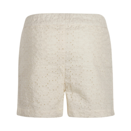 No Way Monday-Meisjes korte broek-Wit