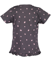 Blue Seven-Meisjes t-shirt-Anthracite