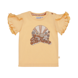 Dirkje-Meisjes t-shirt-Faded oranje