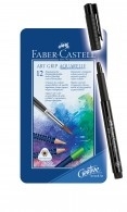Faber Castell Aquarelpotloden 12 stuks + Art Grip