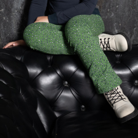 Lovestation22-Meisjes flare broek Myla -Groen