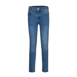 Dutch Dream Denim-Jongens Jeans broek-MVUA-extra slim fit-Mid Blauw