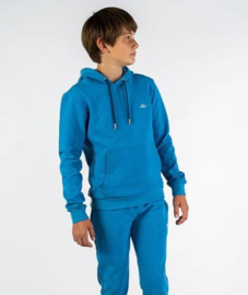 Sea'sons- Jongens sweater met capuchon -Donker grijs-blauw