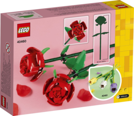 LEGO Iconic Rozen - 40460-rood