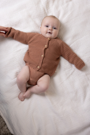 Petite Maison- Kiki gebreid vest-Caramel