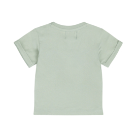 Dirkje-Jongens T-shirt-Soft sage