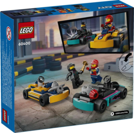 Lego City voertuigen Karts en racers-60400
