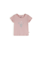 Petite Maison-  Kai T-shirt ss met print- Pastel roze
