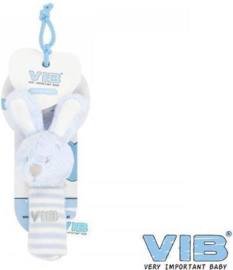 VIB-Boys Squeaker met Konijnenhoofd-Blue