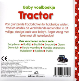 CBC-Baby voelboekje Tractor-White
