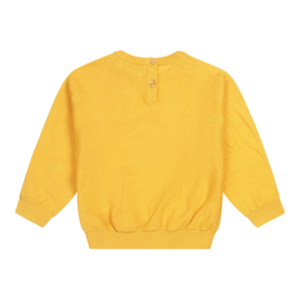 Koko Noko-Meisjes Sweater ls met ronde hals-Oker