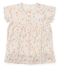 Little Dutch - Jurk korte mouw -Creme