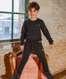 4President-Jongens Sweater Arie-Black