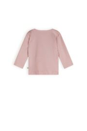 Petite Maison-  Kokai T-shirt rib met print- Pastel roze