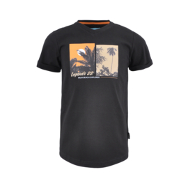 Legends22-Jongens t-shirt Benny-Zwart