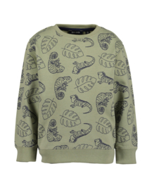 Blue Seven-Kids jongens Sweater-Groen