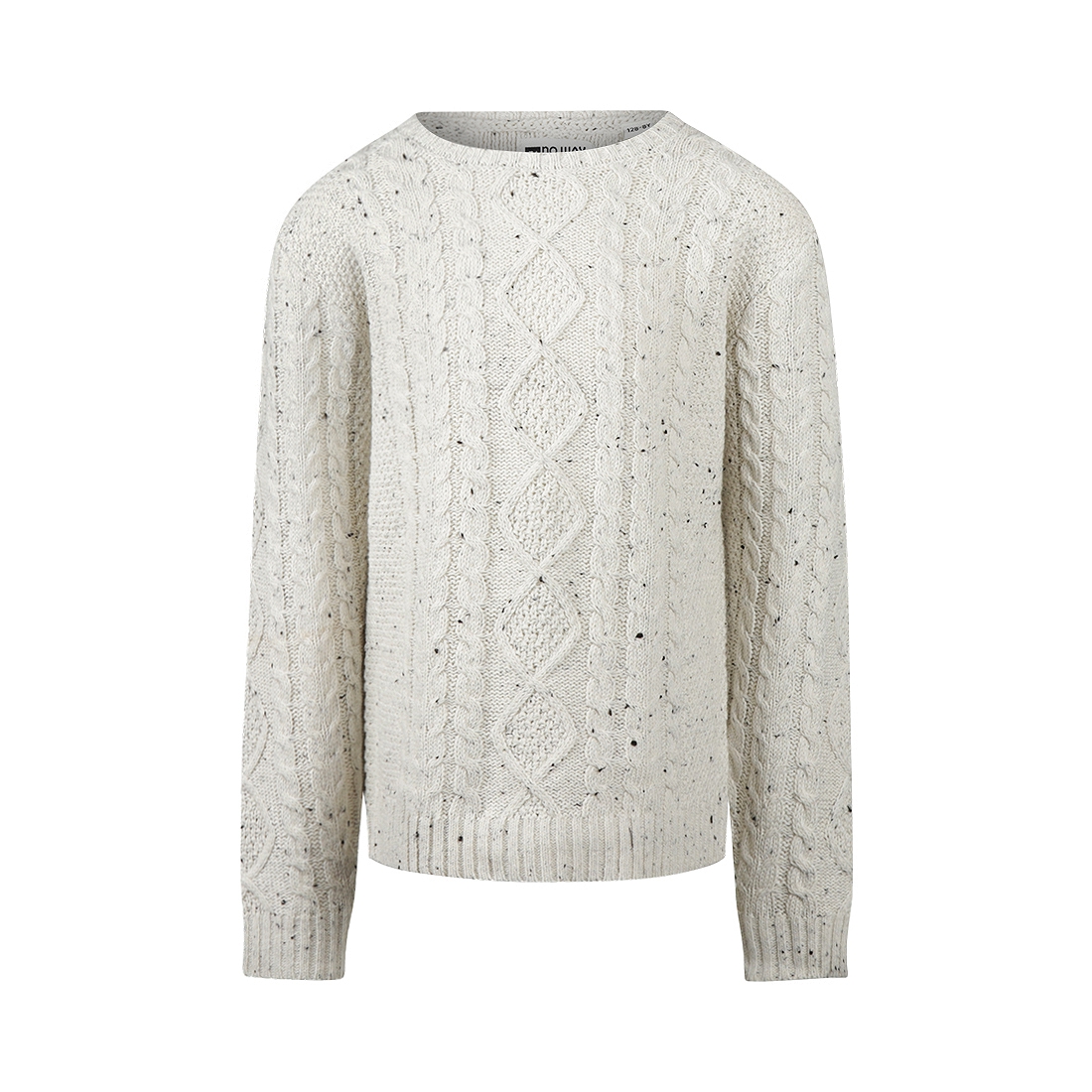 No Way Monday-Jongens Pullover-Light grey