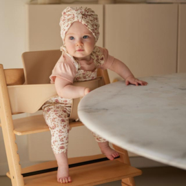 Dirkje-Meisjes 2 pce babypakje ss+ muts-Licht koraal