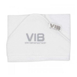 VIB-Badcape VIB -Wit-Zilver