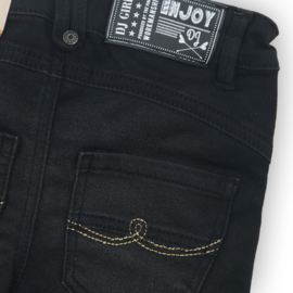 DJ Dutch Jeans-Meisjes Jeansbroek-Zwart