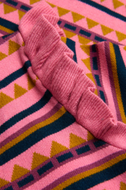 4President-Meisjes Sweater Kapri-Pink