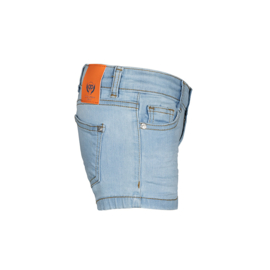 Dutch Dream Denim-Meisjes jeans broek-kort hyper strech  ANDIKA-Licht blauw