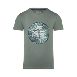 Koko Noko-Jongens T-Shirt ss-Dusty groen