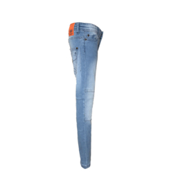 Dutch Dream Denim-Jongens Broek- Nyika-Extra Slim Fit Jeans-Blauw