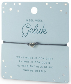 Miko- Armband- Heel Veel Geluk