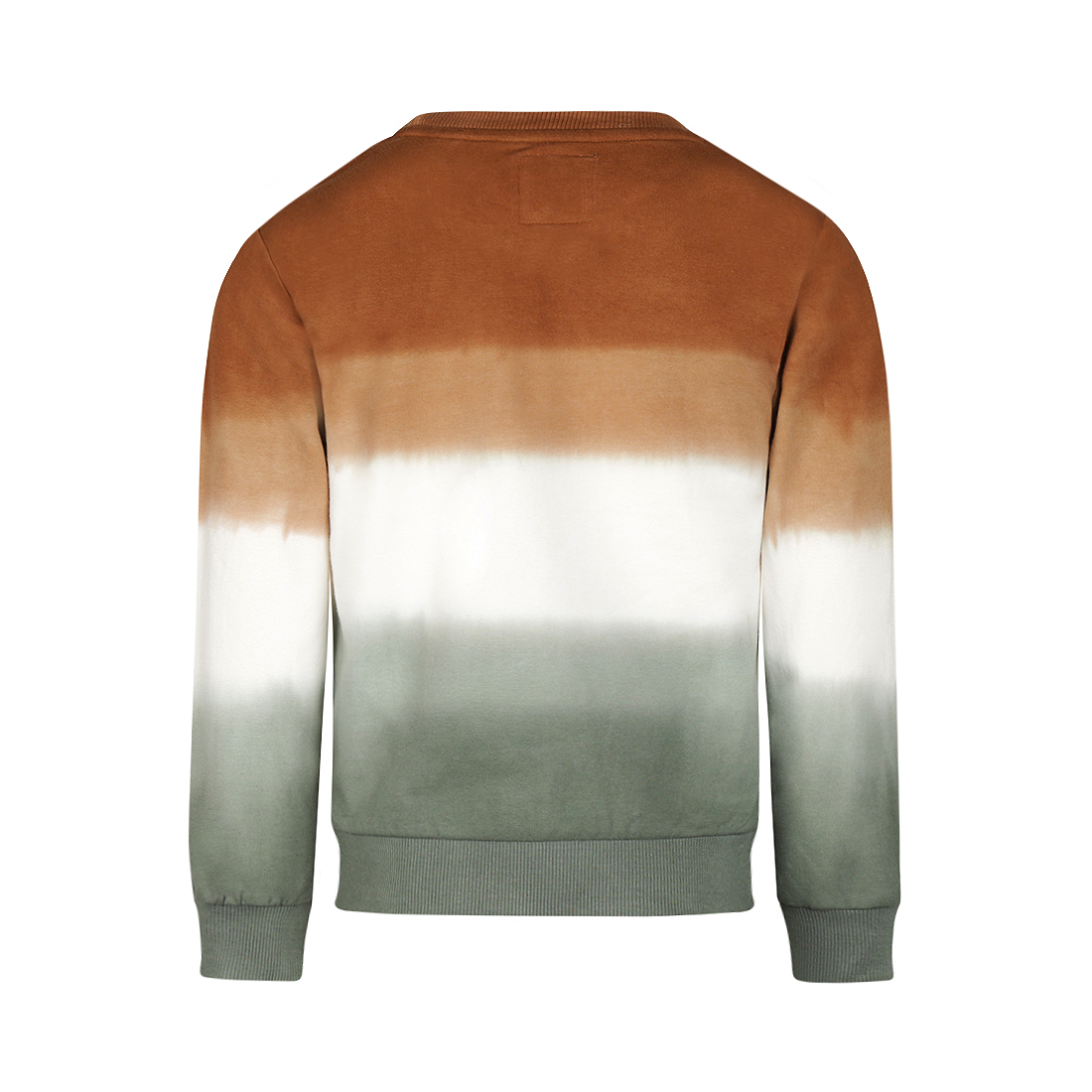 Koko Noko-Jongens Sweater met ronde hals-Donker bruin