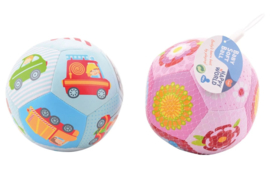 Happy World zachte bal voor jongens en meisjes 14 cm-Multi Color