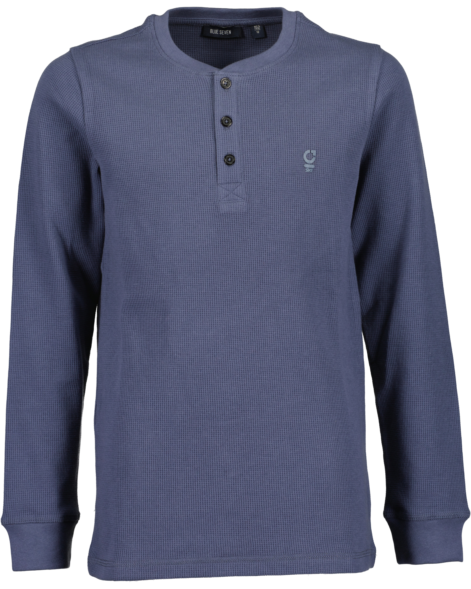 Blue Seven -Jongens T-Shirt Henley-Jeans Blauw