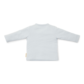 Little Dutch - T-shirt overslag lange mouw- Baby Blue