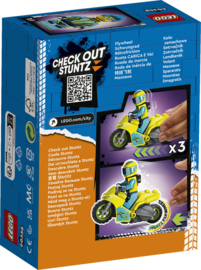 LEGO City Stuntz Cyber stuntmotor-60358-Multi Color