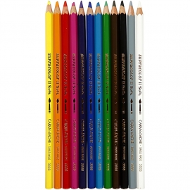 CARAN D'  ACHE AQUARELPOTLODEN 12 stuks