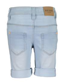 Blue Seven-Meisjes jeans broek bermuda-Licht Blauw