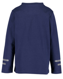 Blue Seven-Kids Boys knitted T-shirt-Night Blue orig