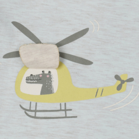Dirkje-Jongens T-shirt Korte mouw- Licht Blauw