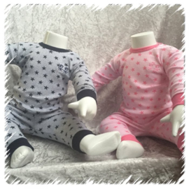 Beeren-Baby Girls Pyjama stars-Rose