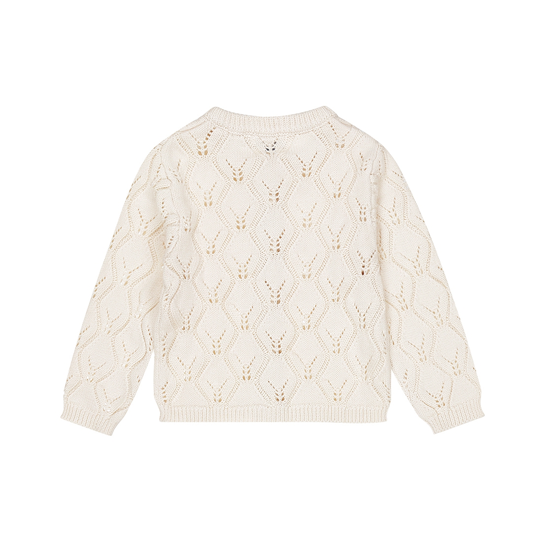 Dirkje-Meisjes vest-Off white