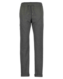 Blue Seven-Boys knitted jersey trousers-Anthracite